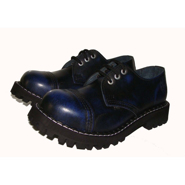 STEEL 3 DZIUROWE GLANY NIEBIESKIE