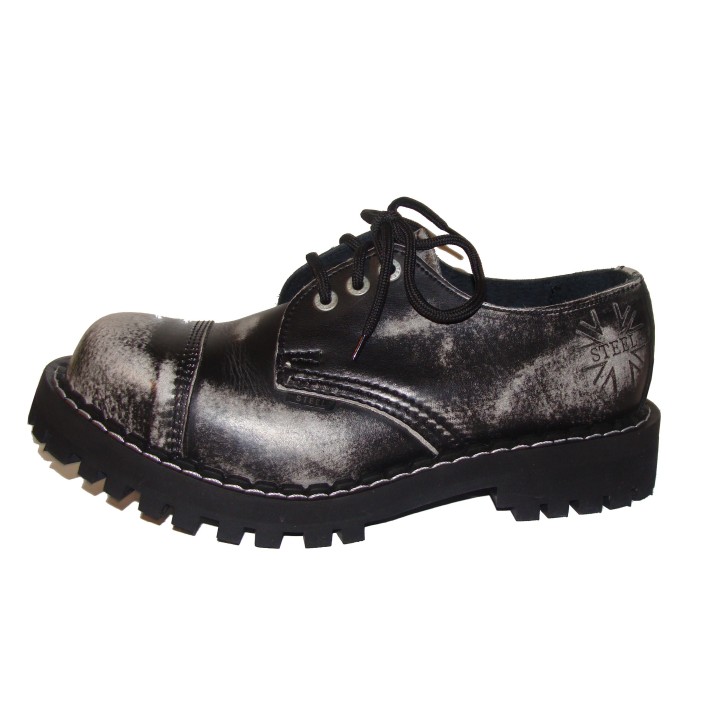 STEEL 3 DZIUROWE GLANY BIAŁE