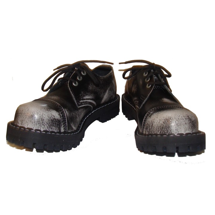 STEEL 3 DZIUROWE GLANY BIAŁE