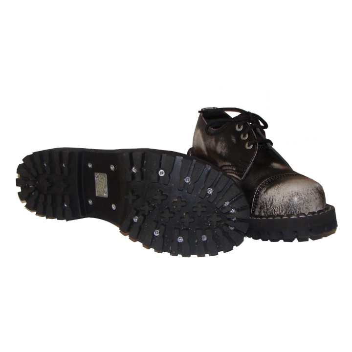 STEEL 3 DZIUROWE GLANY BIAŁE