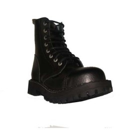 STEEL 8 DZIUROWE GLANY CZARNE