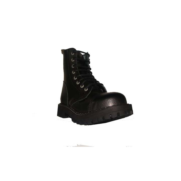 STEEL 8 DZIUROWE GLANY CZARNE