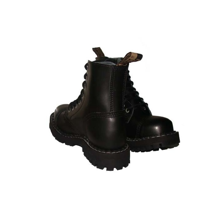 STEEL 8 DZIUROWE GLANY CZARNE