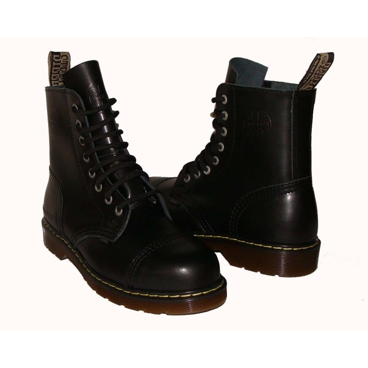 STEEL KEN 8 DZIUROWE GLANY CZARNE