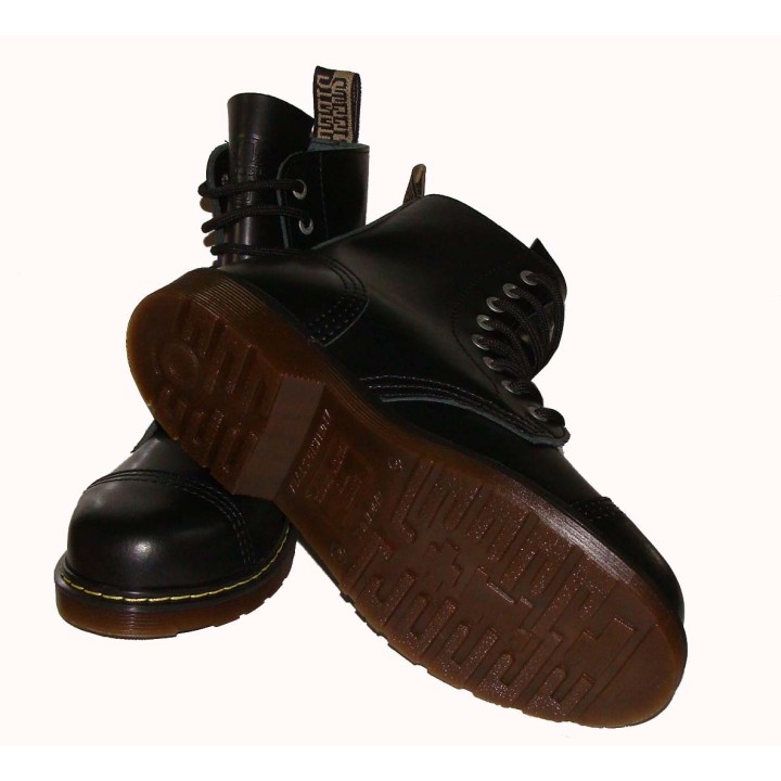 STEEL KEN 8 DZIUROWE GLANY CZARNE