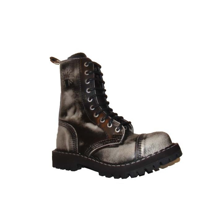 STEEL 10 DZIUROWE GLANY BIAŁE