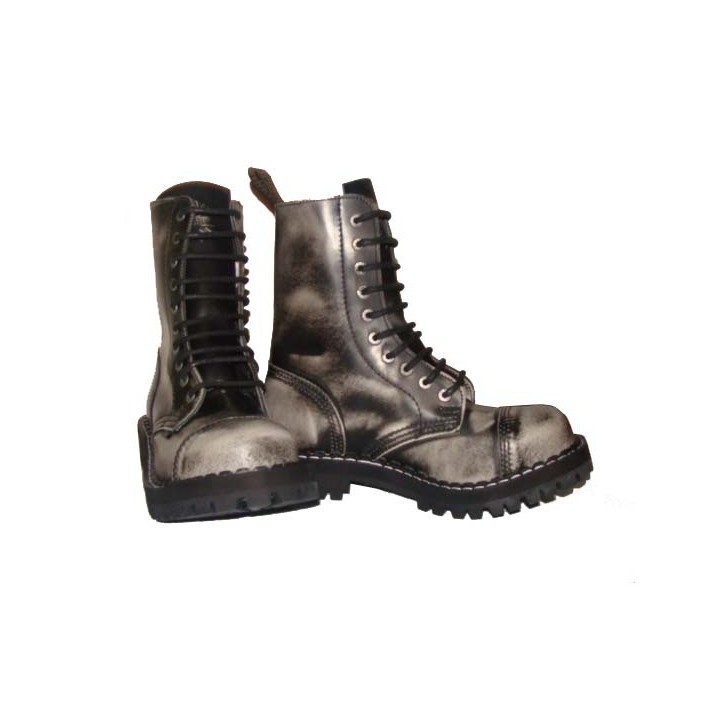 STEEL 10 DZIUROWE GLANY BIAŁE