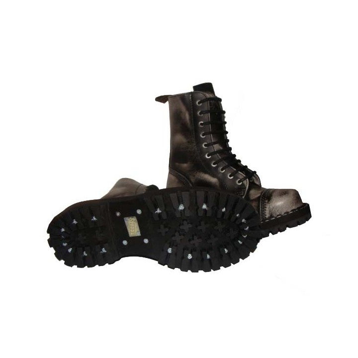 STEEL 10 DZIUROWE GLANY BIAŁE