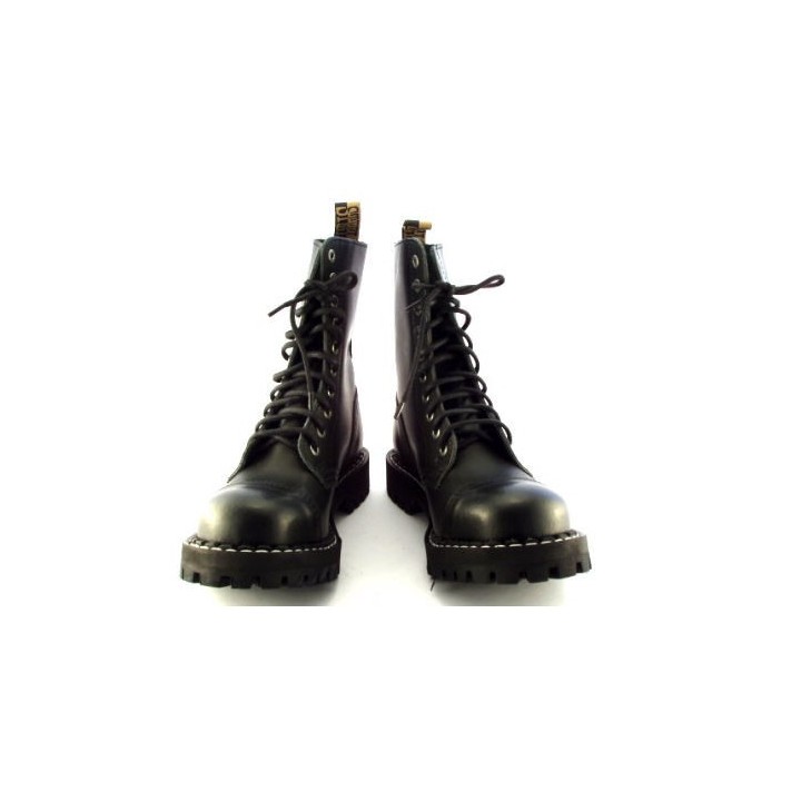 STEEL 10 DZIUROWE GLANY CZARNE