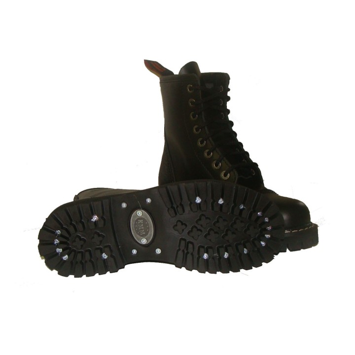 KMM 8 DZIUROWE GLANY CZARNE