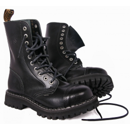 STEEL OCIEPLANE 10 DZIUROWE GLANY CZARNE