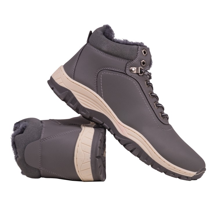 CZARNE BUTY TREKKINGOWE