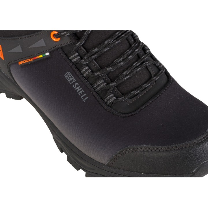 CZARNO - NIEBIESKIE BUTY TREKKINGOWE